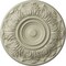 Ekena Millwork Whitman Ceiling Medallion (For Canopies up to 3 3/4"), Hand-Painted Clear Yellow, 13"OD x 1 3/8"P CM13WHCYF - alternate 1